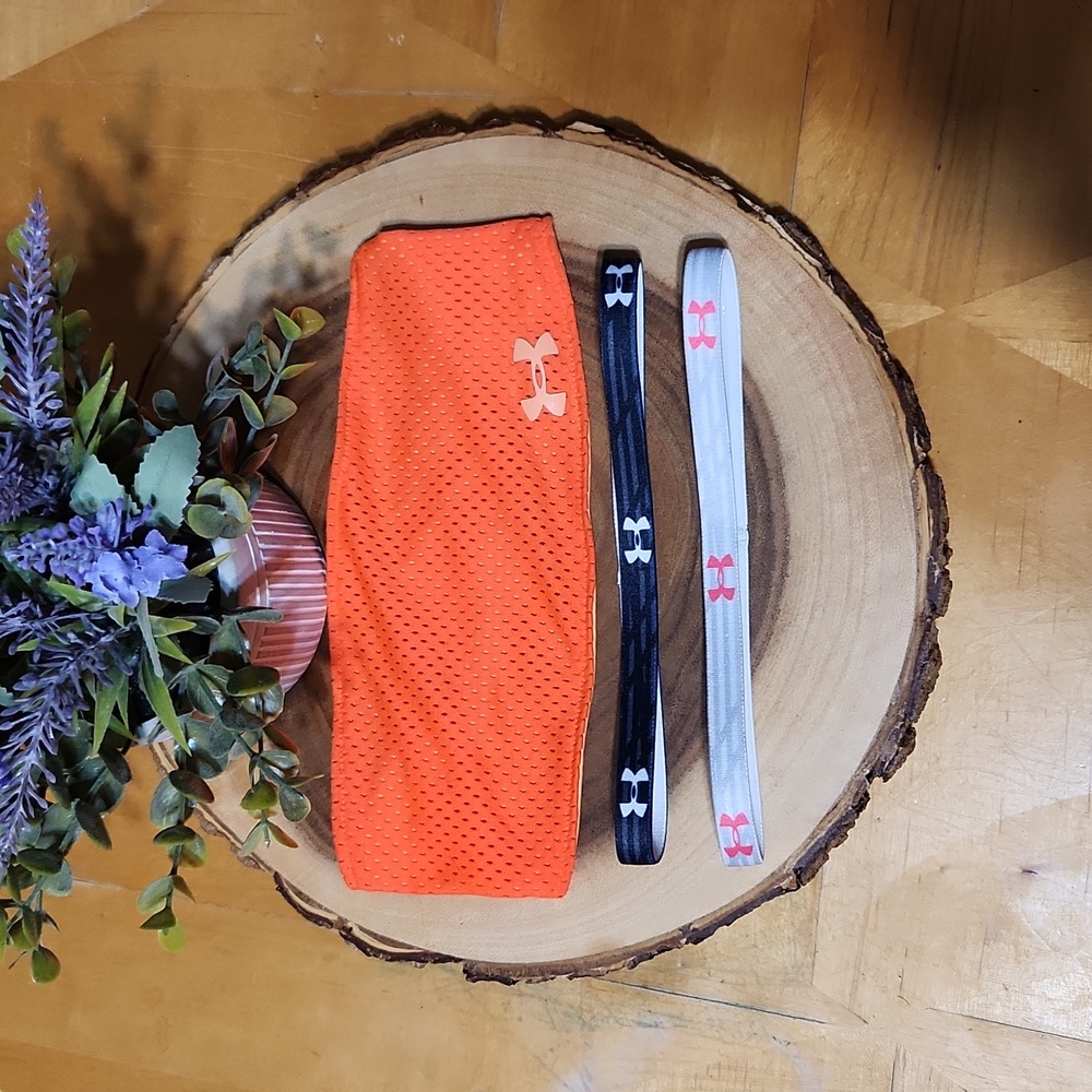 Under Armour headbands.